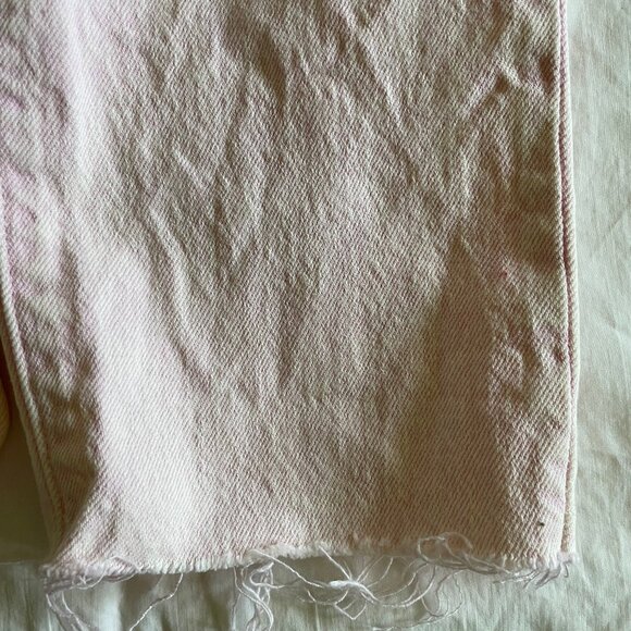 COPY - Levis 501 skinny pink acid wash jeans size 26 - Picture 5 of 7